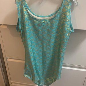 Danskin Girls mermaid leotard size 14-16